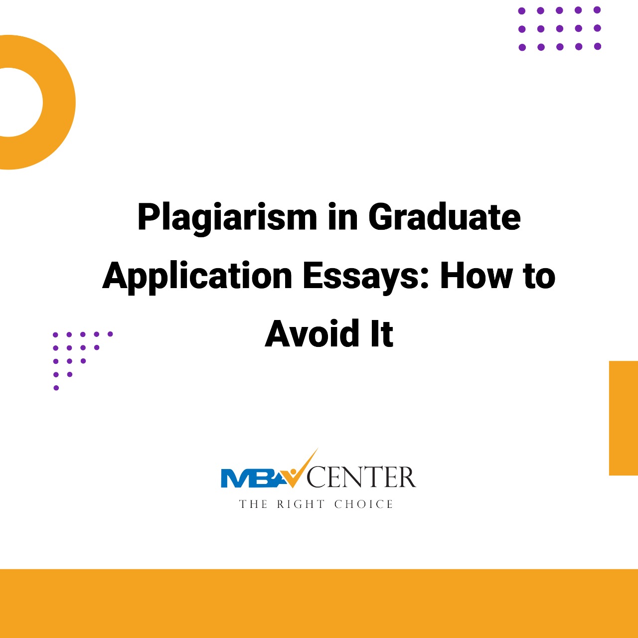 Plagiarism in Graduate Application Essays: How to Avoid It
